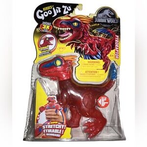 PYRORAPTOR Heroes Of Goo Jit Zu Chomp Attack Action Figure Stretches to 3X Size